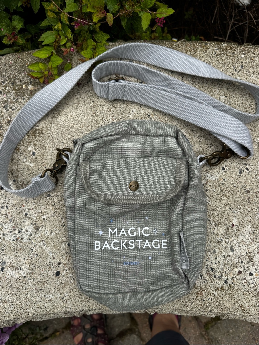 Magic Backstage Small Crossbody Bag - Gray